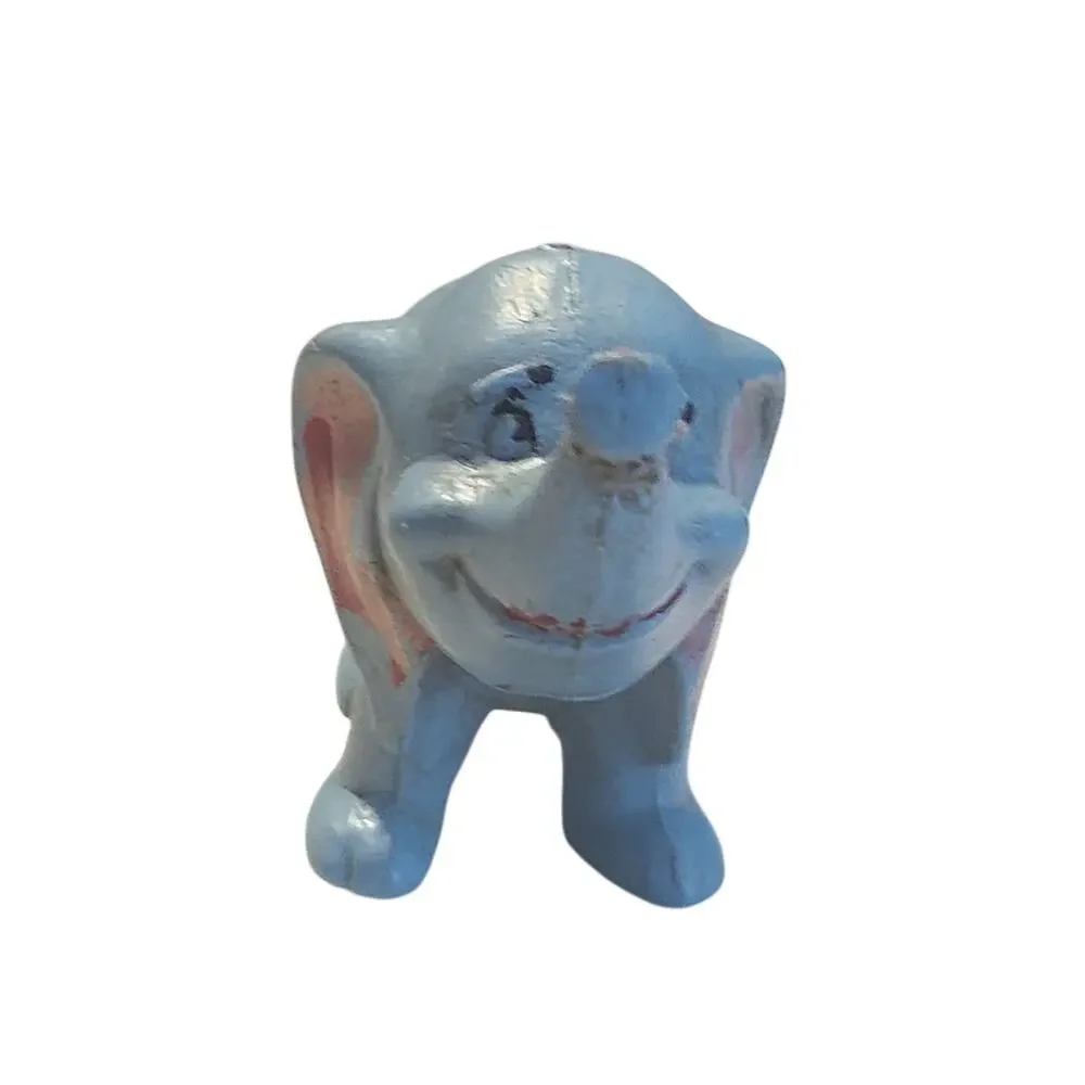 Disney Dumbo Figurine Plastic Toy Vintage Made in Hong Kong